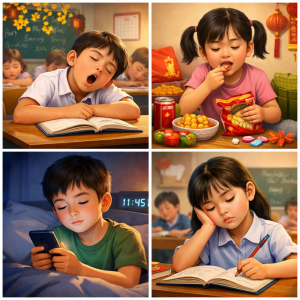 Giúp trẻ lấy lại nhịp sinh hoạt sau kỳ nghỉ Tết